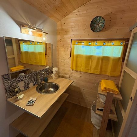 Chalet Grenouille Domaine De La Mamounette Champclause Exteriör bild
