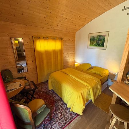 Chalet Grenouille Domaine De La Mamounette Champclause Exteriör bild
