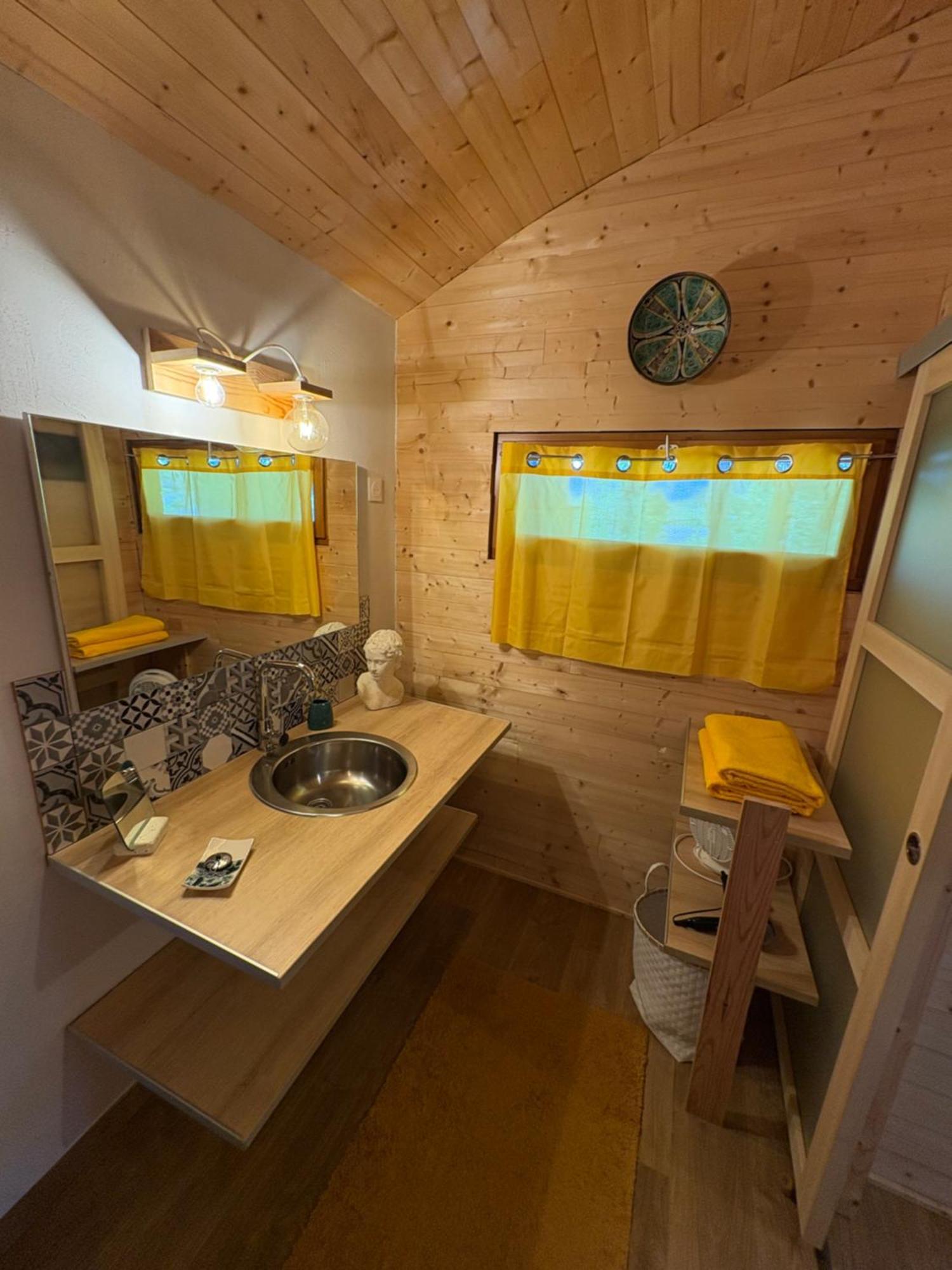 Chalet Grenouille Domaine De La Mamounette Champclause Exteriör bild