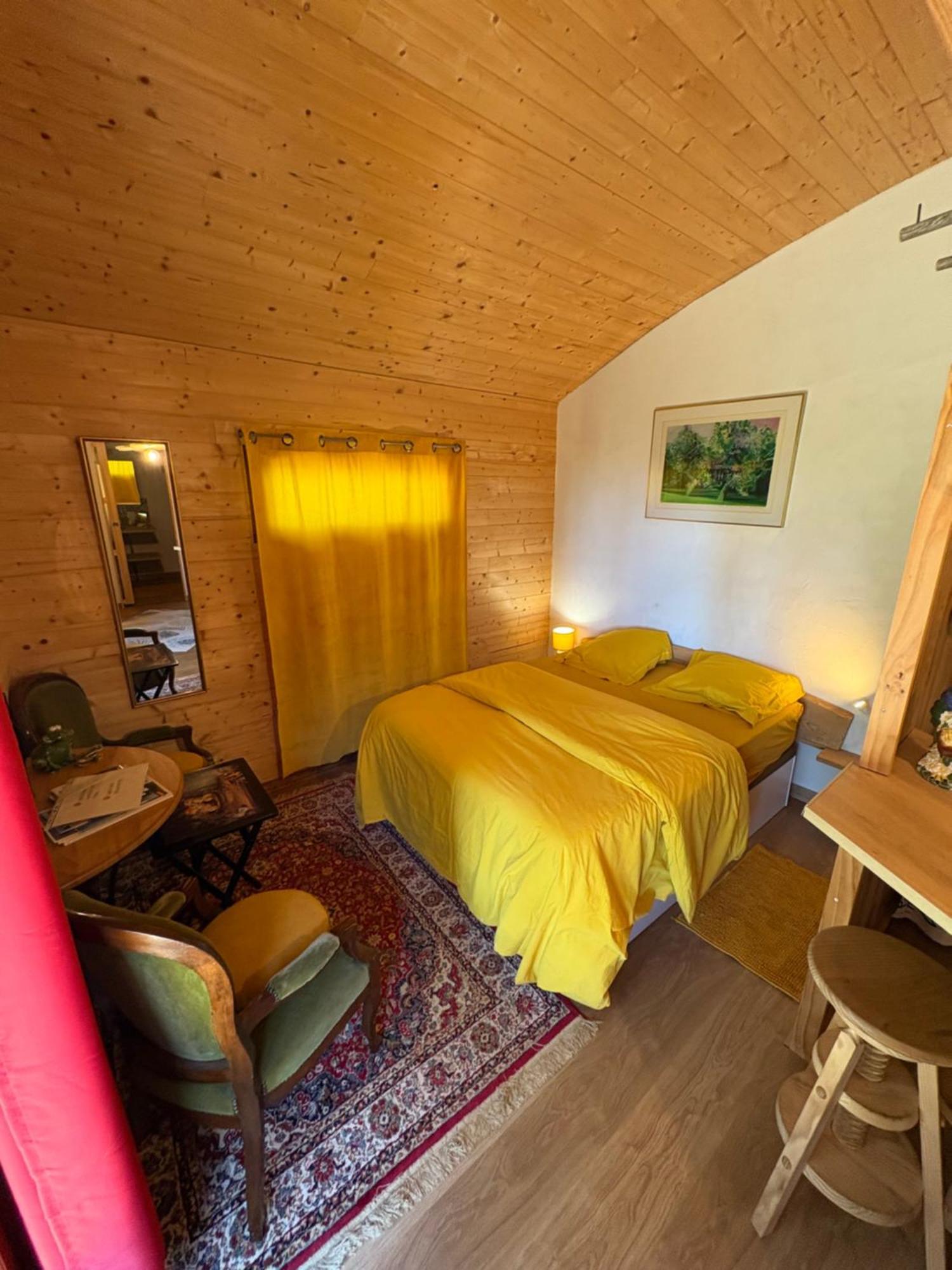 Chalet Grenouille Domaine De La Mamounette Champclause Exteriör bild